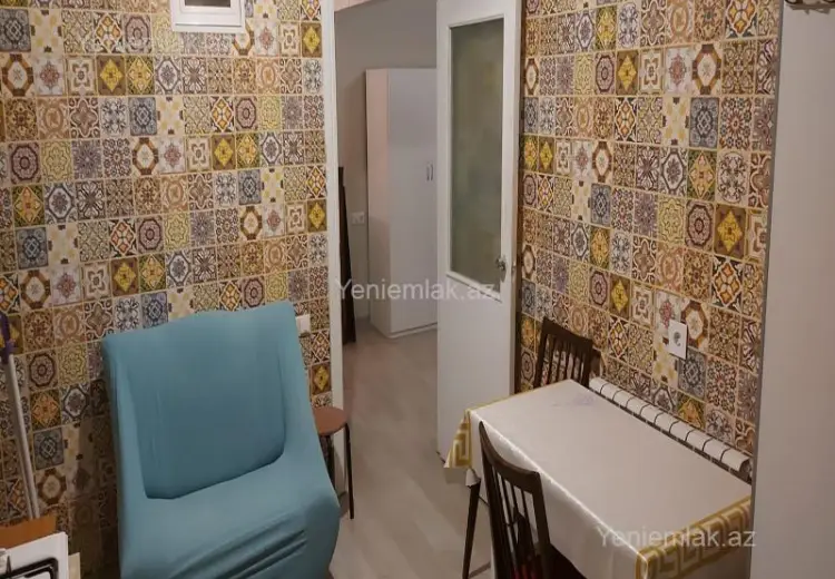 1 otaqlı mənzil Kirayə (aylıq), 4-cü mikrorayon, Nəsimi, Bakı
