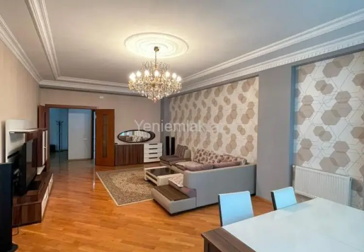 1 500 AZN - 4 otaqlı mənzil Kirayə (aylıq), Nəsimi, Bakı