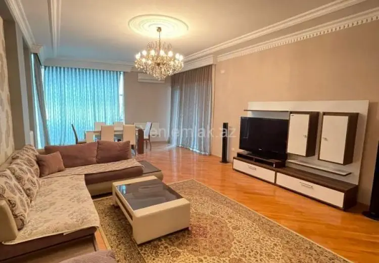1 500 AZN - 4 otaqlı mənzil Kirayə (aylıq), Nəsimi, Bakı