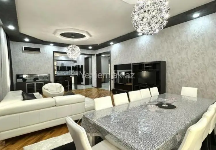 5 000 AZN - 6 otaqlı mənzil Kirayə (aylıq), Badamdar qəs., Səbail, Bakı