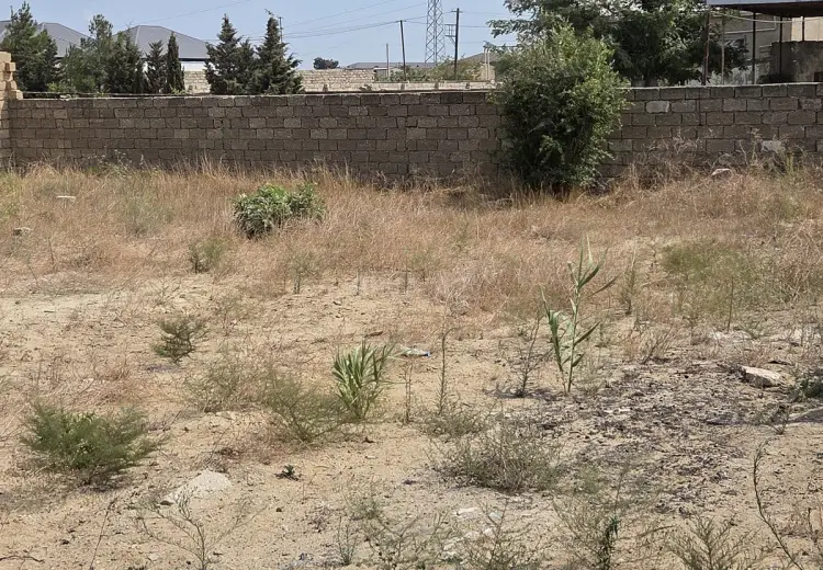 6.9 sot Torpaq Satılır, Qala, Xəzər, Bakı