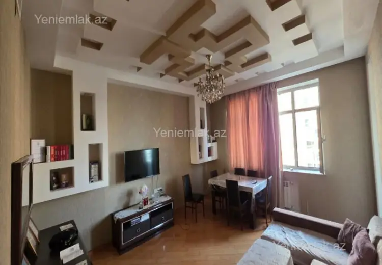 3 otaqlı mənzil Kirayə (aylıq), Nəsimi, Bakı