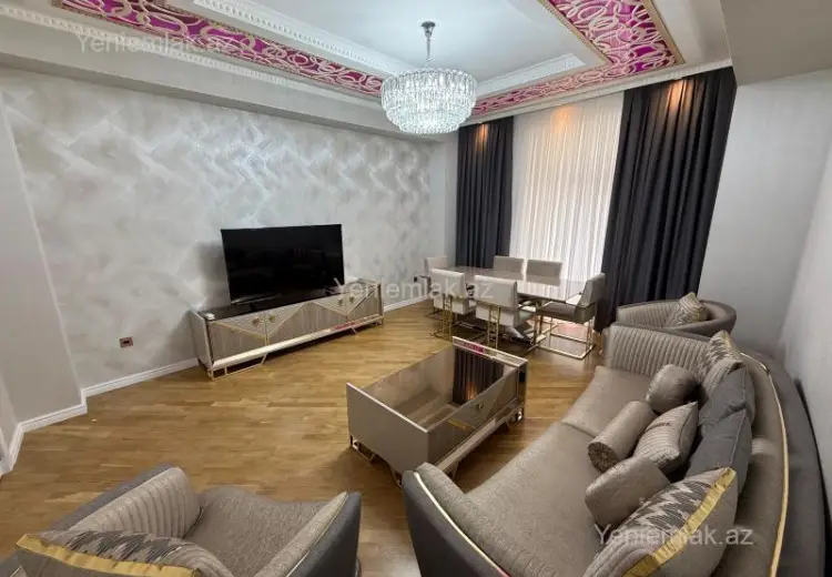 2 500 AZN - 3 otaqlı mənzil Kirayə (aylıq), Ağ şəhər, Xətai, Bakı