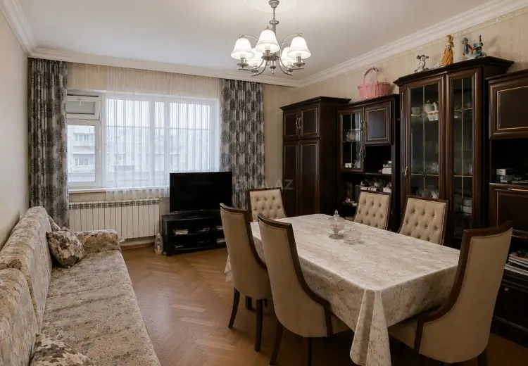 3 otaqlı mənzil Satılır, 4-cü mikrorayon, Nəsimi, Bakı