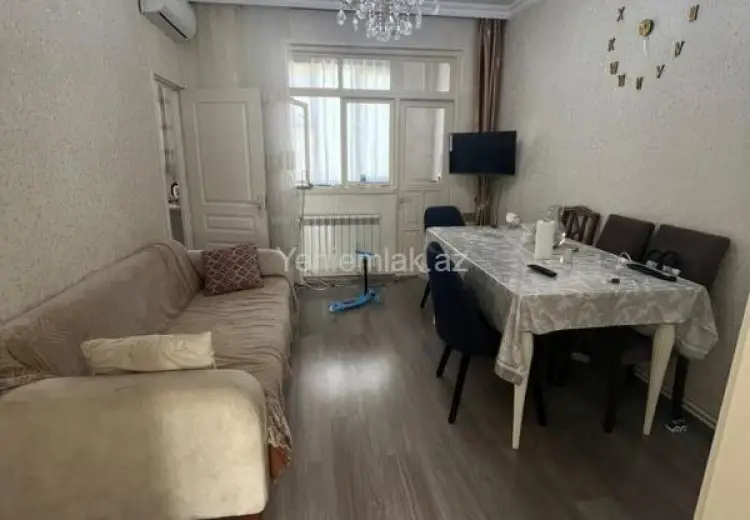 2 otaqlı mənzil Kirayə (aylıq), 1-ci mikrorayon, Nəsimi, Bakı