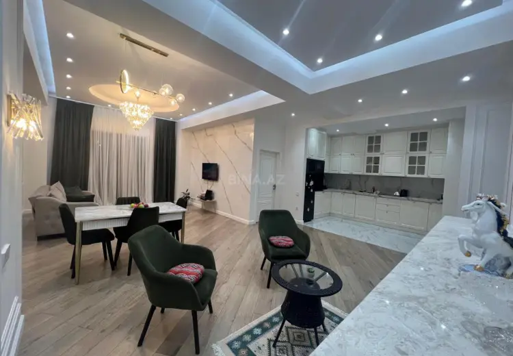 3 otaqlı mənzil Satılır, Ağ şəhər, Xətai, Bakı