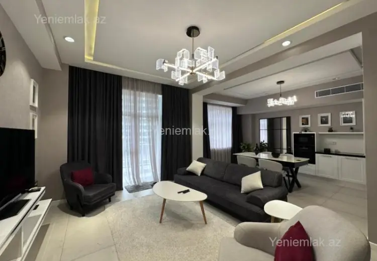 2 500 AZN - 3 otaqlı mənzil Kirayə (aylıq), Ağ şəhər, Xətai, Bakı