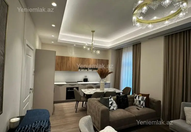 2 500 AZN - 3 otaqlı mənzil Kirayə (aylıq), Ağ şəhər, Xətai, Bakı