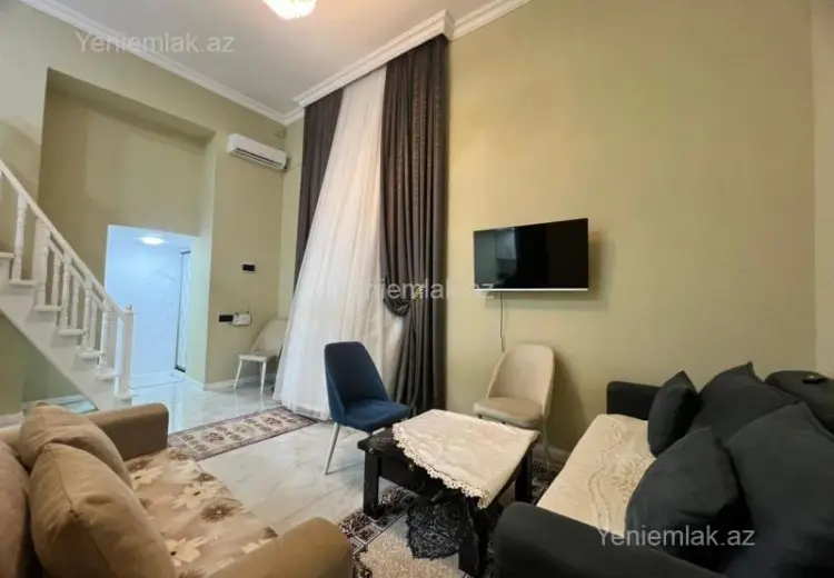 3 otaqlı mənzil Kirayə (aylıq), Səbail, Bakı
