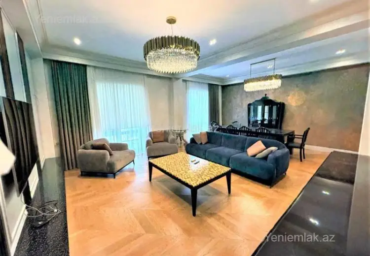 3 000 AZN - 3 otaqlı mənzil Kirayə (aylıq), Ağ şəhər, Xətai, Bakı