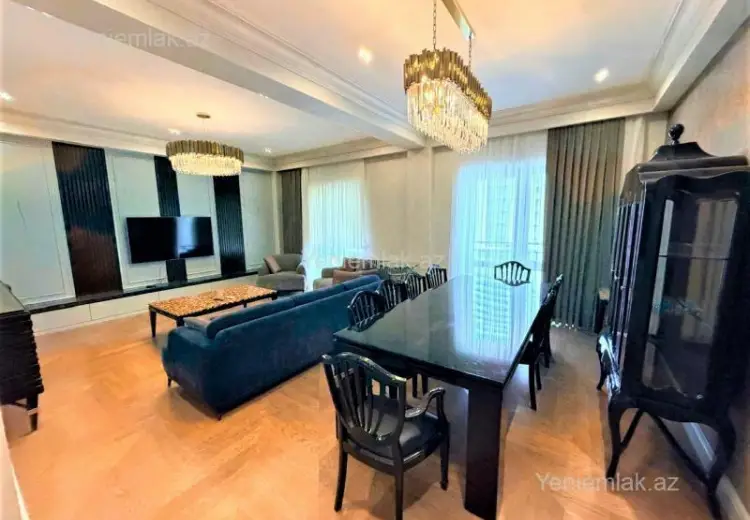 3 000 AZN - 3 otaqlı mənzil Kirayə (aylıq), Ağ şəhər, Xətai, Bakı