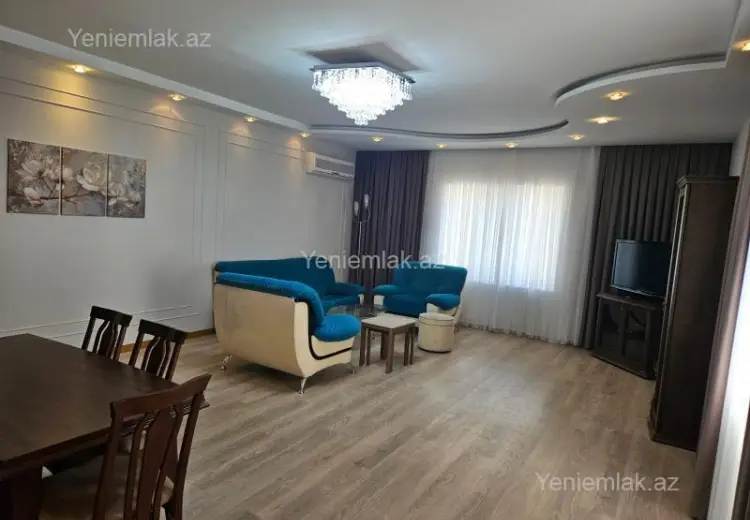 1 300 AZN - 3 otaqlı mənzil Kirayə (aylıq), Nizami, Bakı