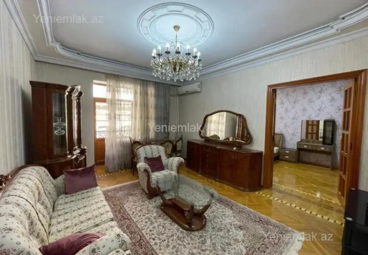 1 300 AZN - 4 otaqlı mənzil Kirayə (aylıq), Səbail, Bakı