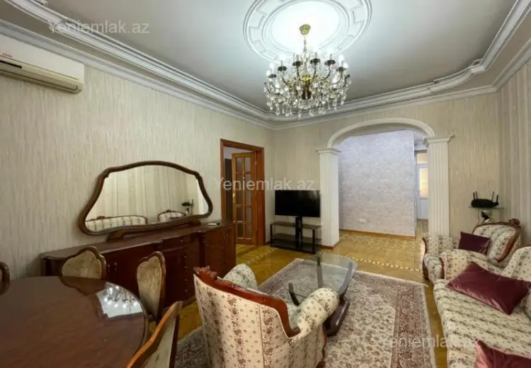 1 300 AZN - 4 otaqlı mənzil Kirayə (aylıq), Səbail, Bakı