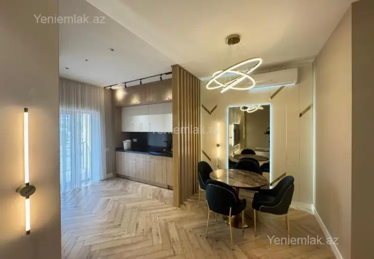 1 750 AZN - 2 otaqlı mənzil Kirayə (aylıq), Ağ şəhər, Xətai, Bakı