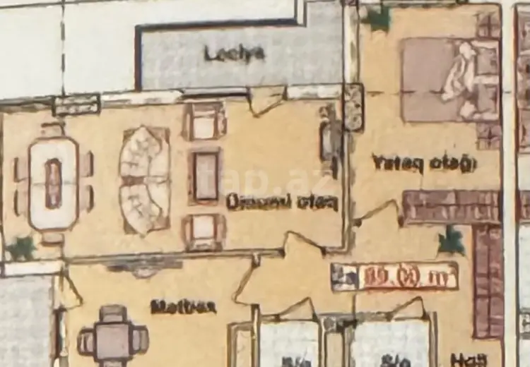 231 400 AZN - 2 otaqlı mənzil, 8-ci kilometr, Nizami, Bakı