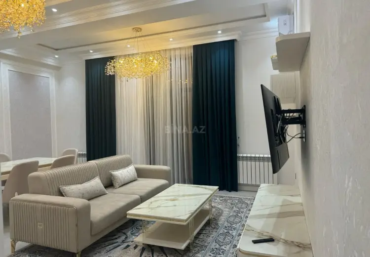 3 otaqlı mənzil Kirayə (aylıq), Nəsimi, Bakı