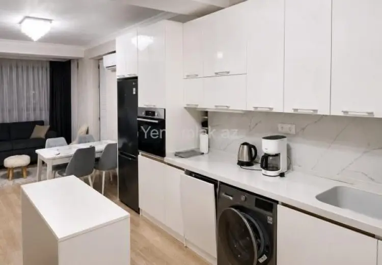 1 200 AZN - 2 otaqlı mənzil Kirayə (aylıq), Bayıl qəs., Səbail, Bakı