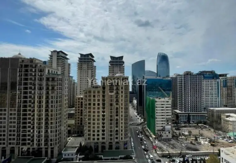 1 500 AZN - 3 otaqlı mənzil Kirayə (aylıq), Səbail, Bakı