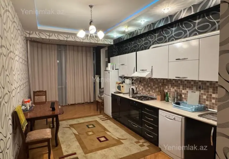 1 000 AZN - 2 otaqlı mənzil Kirayə (aylıq), Nəsimi, Bakı