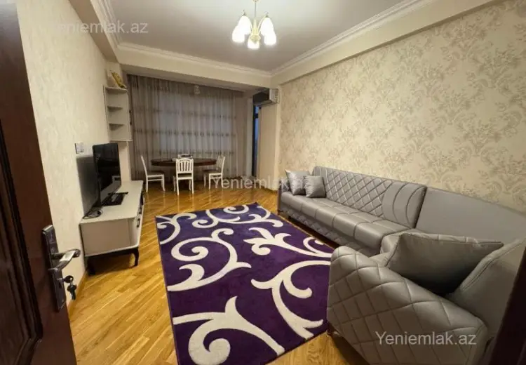 1 000 AZN - 2 otaqlı mənzil Kirayə (aylıq), Nəsimi, Bakı