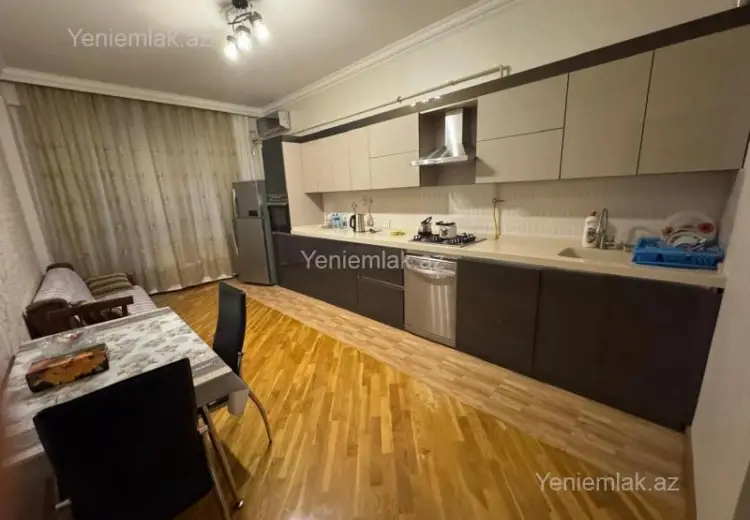 1 000 AZN - 2 otaqlı mənzil Kirayə (aylıq), Nəsimi, Bakı