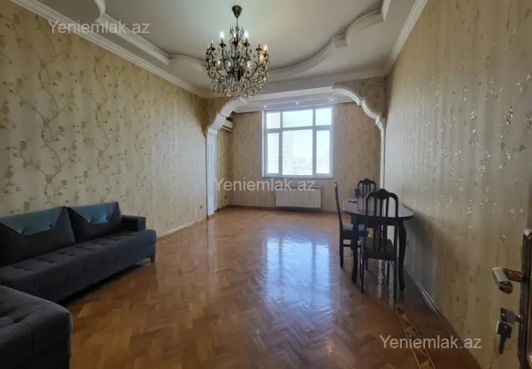 1 100 AZN - 3 otaqlı mənzil Kirayə (aylıq), Nərimanov, Bakı