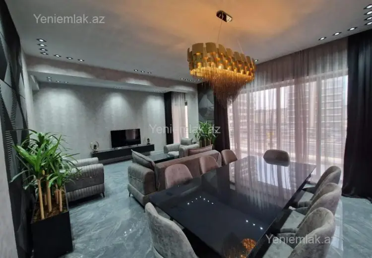 3 500 AZN - 3 otaqlı mənzil Kirayə (aylıq), Ağ şəhər, Xətai, Bakı