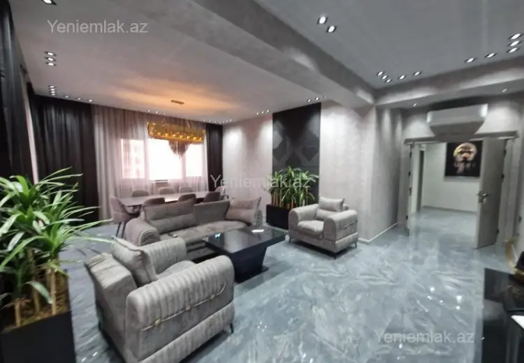 3 500 AZN - 3 otaqlı mənzil Kirayə (aylıq), Ağ şəhər, Xətai, Bakı