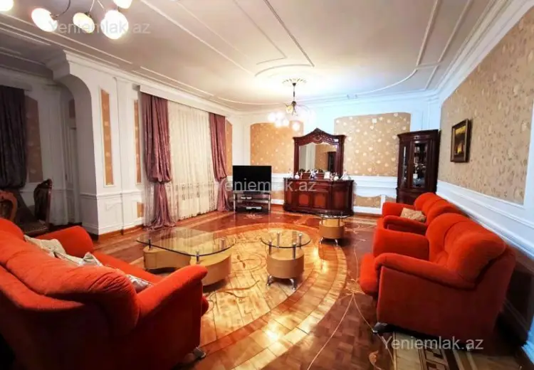 1 200 AZN - 4 otaqlı mənzil Kirayə (aylıq), Nəsimi, Bakı