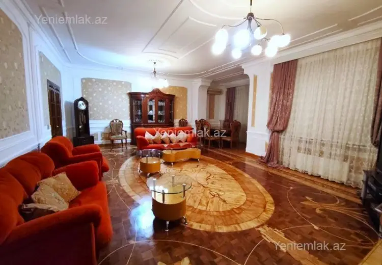 1 200 AZN - 4 otaqlı mənzil Kirayə (aylıq), Nəsimi, Bakı