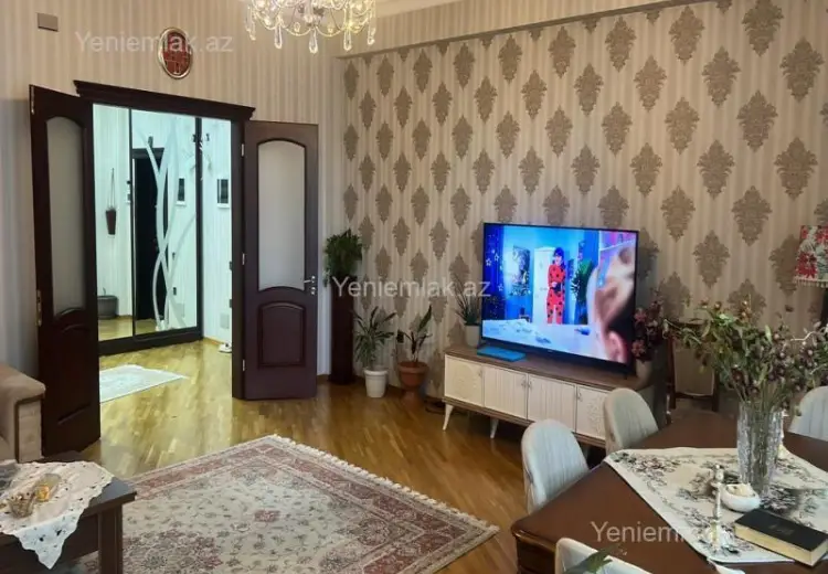 1 100 AZN - 3 otaqlı mənzil Kirayə (aylıq), Nəsimi, Bakı