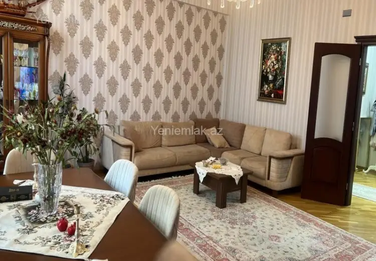 1 100 AZN - 3 otaqlı mənzil Kirayə (aylıq), Nəsimi, Bakı
