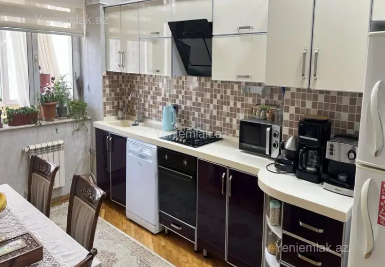 1 100 AZN - 3 otaqlı mənzil Kirayə (aylıq), Nəsimi, Bakı