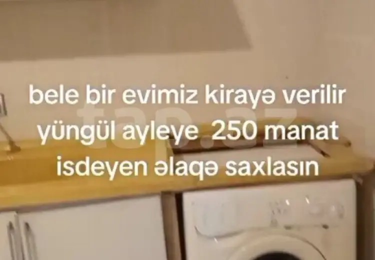 250 AZN - 2 otaqlı mənzil Kirayə (aylıq), Binə qəs., Xəzər, Bakı