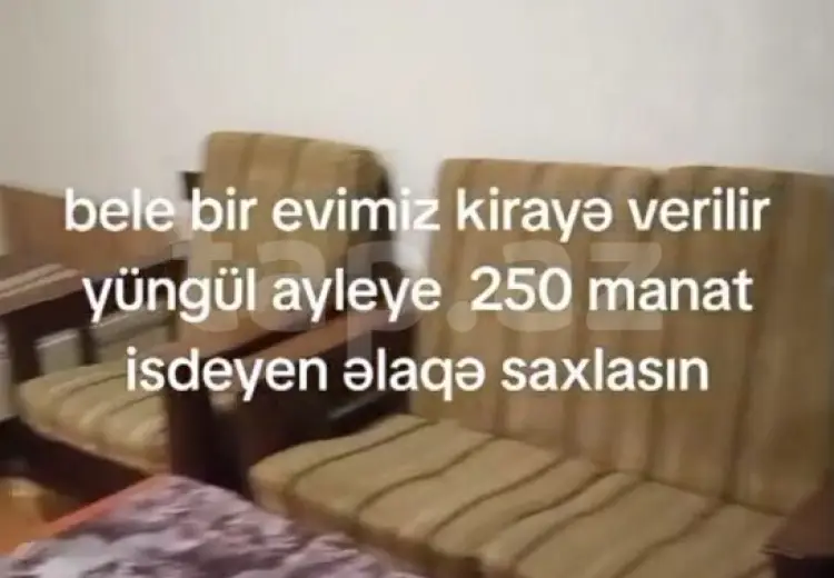 250 AZN - 2 otaqlı mənzil Kirayə (aylıq), Binə qəs., Xəzər, Bakı