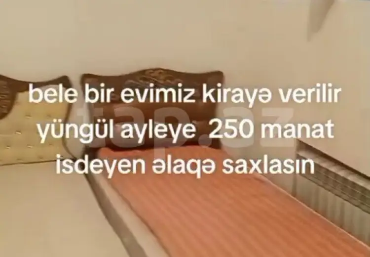 250 AZN - 2 otaqlı mənzil Kirayə (aylıq), Binə qəs., Xəzər, Bakı
