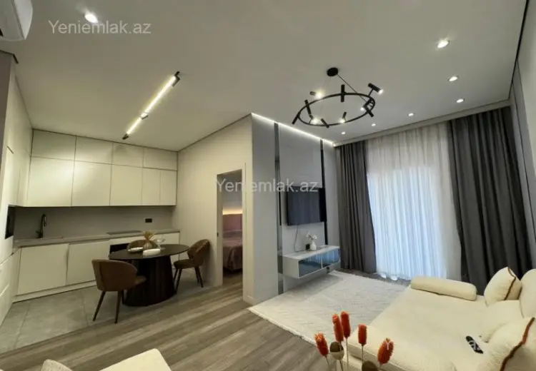 1 600 AZN - 2 otaqlı mənzil Kirayə (aylıq), Ağ şəhər, Xətai, Bakı