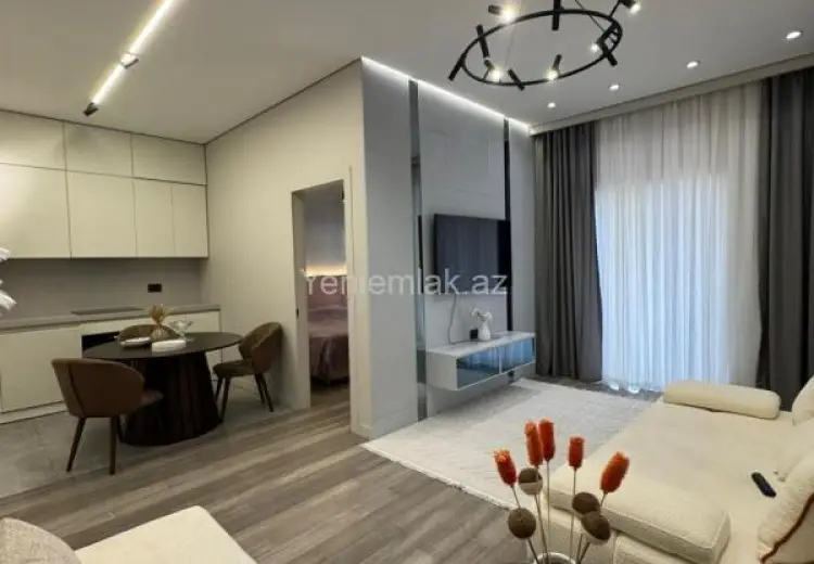 1 600 AZN - 2 otaqlı mənzil Kirayə (aylıq), Ağ şəhər, Xətai, Bakı