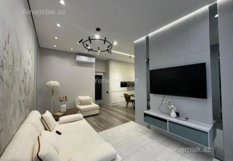 1 600 AZN - 2 otaqlı mənzil Kirayə (aylıq), Ağ şəhər, Xətai, Bakı