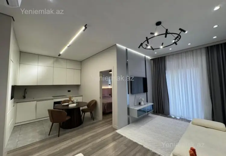 1 600 AZN - 2 otaqlı mənzil Kirayə (aylıq), Ağ şəhər, Xətai, Bakı