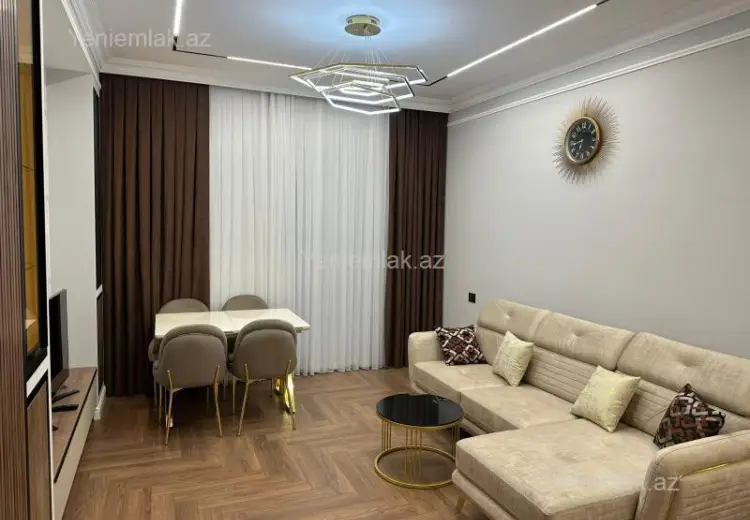 1 800 AZN - 2 otaqlı mənzil Kirayə (aylıq), Ağ şəhər, Xətai, Bakı