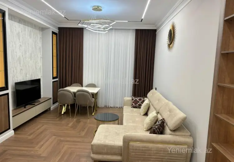1 800 AZN - 2 otaqlı mənzil Kirayə (aylıq), Ağ şəhər, Xətai, Bakı
