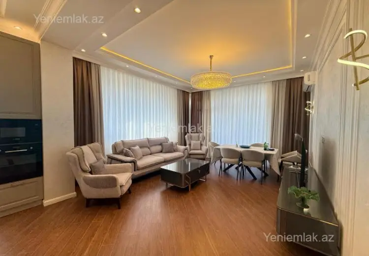 3 000 AZN - 3 otaqlı mənzil Kirayə (aylıq), Ağ şəhər, Xətai, Bakı