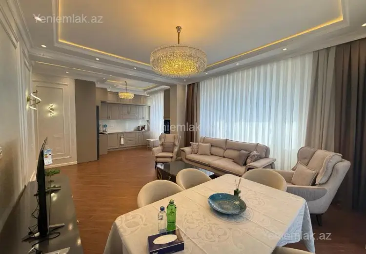 3 000 AZN - 3 otaqlı mənzil Kirayə (aylıq), Ağ şəhər, Xətai, Bakı