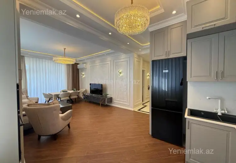 3 000 AZN - 3 otaqlı mənzil Kirayə (aylıq), Ağ şəhər, Xətai, Bakı