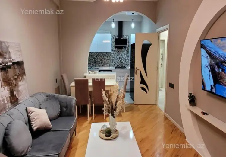 1 200 AZN - 2 otaqlı mənzil Kirayə (aylıq), Xətai, Bakı