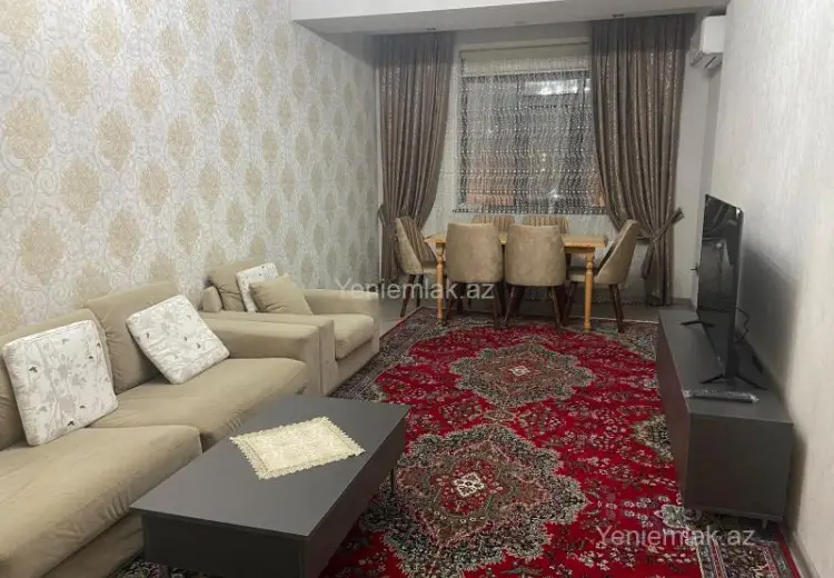 1 200 AZN - 2 otaqlı mənzil Kirayə (aylıq), Nərimanov, Bakı