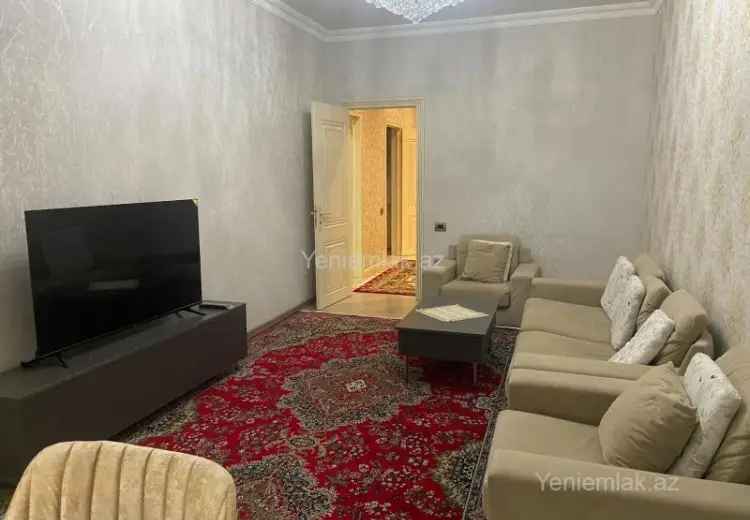 1 200 AZN - 2 otaqlı mənzil Kirayə (aylıq), Nərimanov, Bakı
