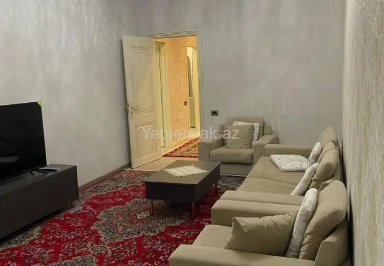 1 200 AZN - 2 otaqlı mənzil Kirayə (aylıq), Nərimanov, Bakı